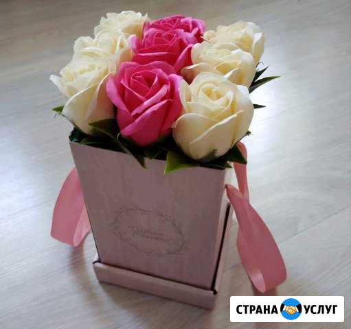 Букет из пенных роз Набережные Челны - изображение 1