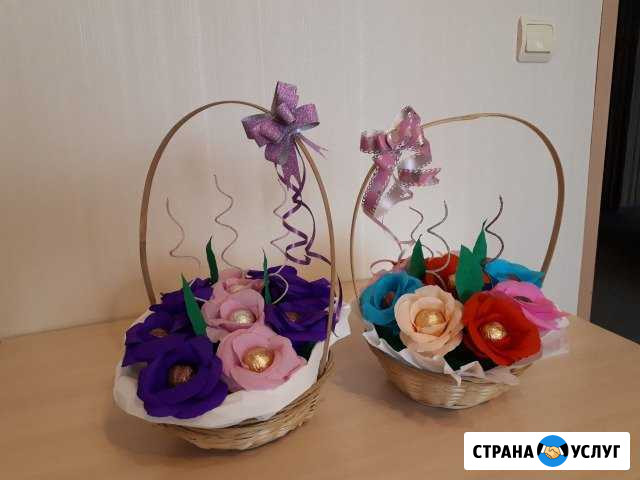 Букеты из конфет Рязань - изображение 1