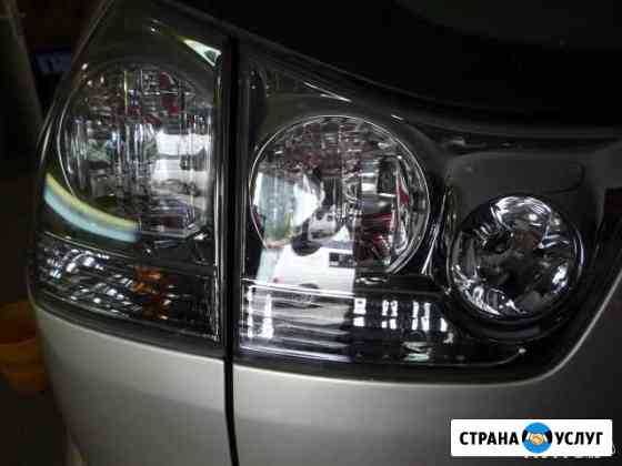 Полировка фар автомобиля Липецк