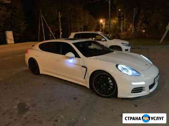 Porsche Panamera с водителем Москва