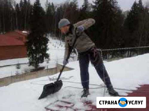 Уборка снега. Чистка кровель Барнаул - изображение 1