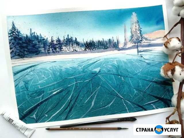 Картины акварелью Мытищи - изображение 1