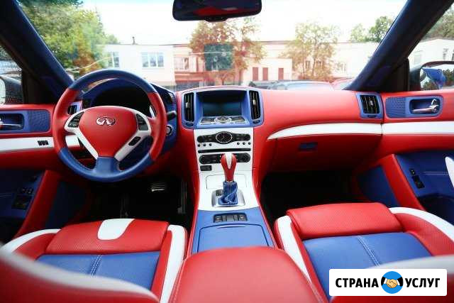 Перетяжка и тюнинг салона автомобиля Москва - изображение 1