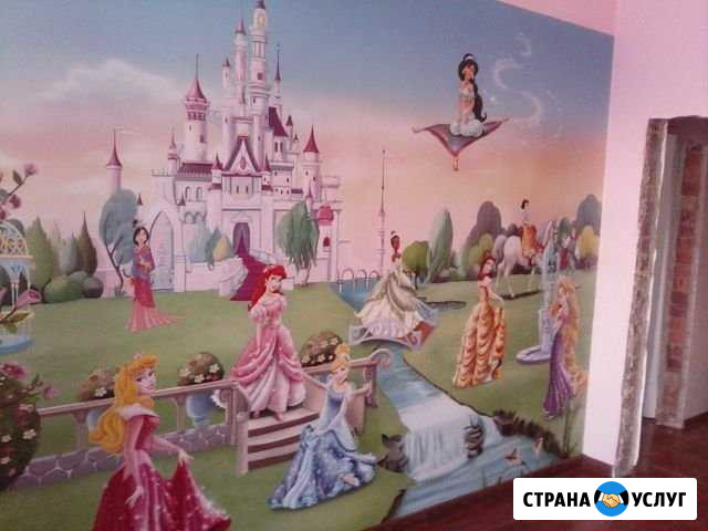 Поклейка обоев, косметический ремонт Ханты-Мансийск - изображение 1