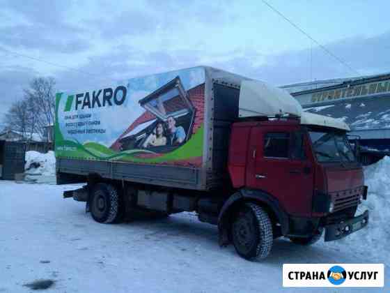 Грузоперевозки 10 тонн камаз тент Вологда