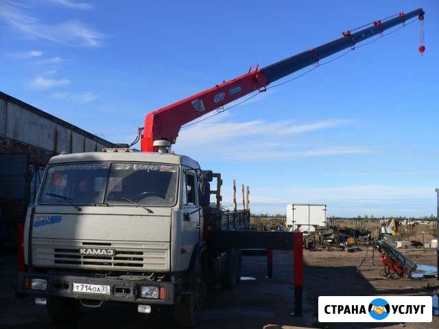 Кран манипулятор камаз 53215 Вологда - изображение 1