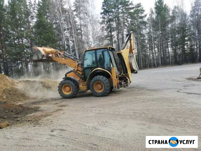 Экскаватор-погрузчик и самосвал Ангарск - изображение 1