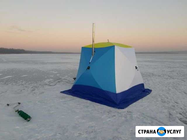 Аренда зимней палатки с печкой Ижевск - изображение 1