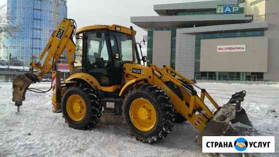 Аренда Экскаватора-погрузчика JCB 4cx Екатеринбург