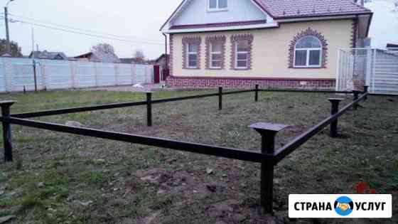 Винтовые сваи с монтажом (фундаменты, подъем дома) Волхов