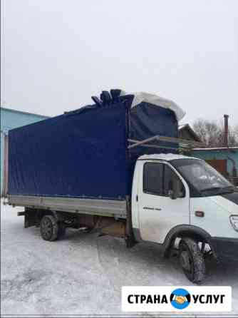 Грузоперевозки Газель 5м(21куб) тент и открытая Ижевск