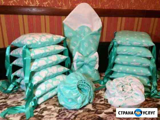 Постельное белье и бортики на детскую кроватку Уфа