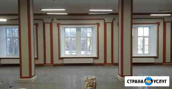 Штукатурка, шпаклевка, покраска, фасадные работы Ижевск