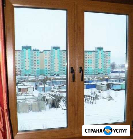 Пластиковые ламинированные окна Уют super70 Магнитогорск - изображение 1