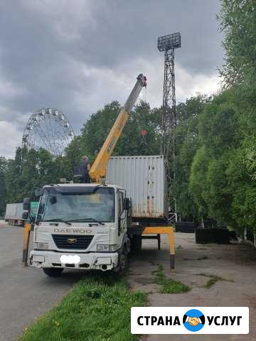Кран-борт, стрела 7т, борт 12т, кранборт, кран бор Пермь - изображение 1