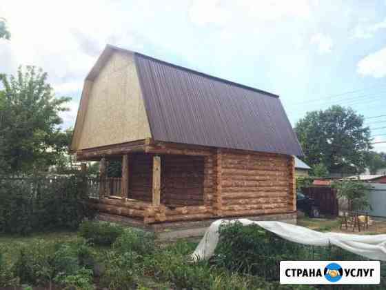 Сборка срубов из бревна и бруса, крыши, мансарды Борское