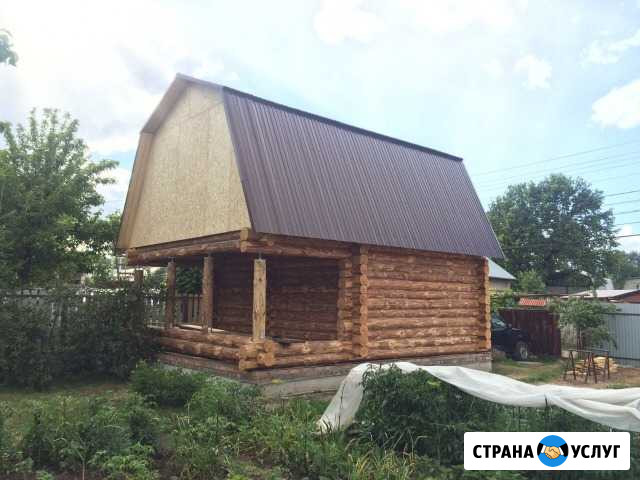 Сборка срубов из бревна и бруса, крыши, мансарды Борское - изображение 1