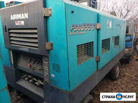 Аренда компрессора в Казани 2-25 кубов Airman Казань