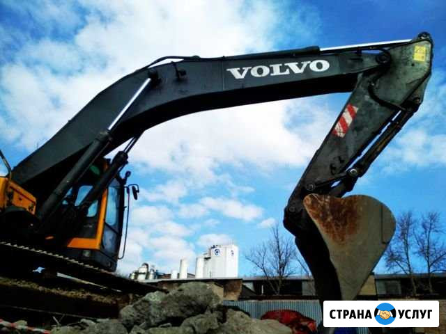 Аренда экскаватора гусеничного Volvo EC290B LC Череповец - изображение 1