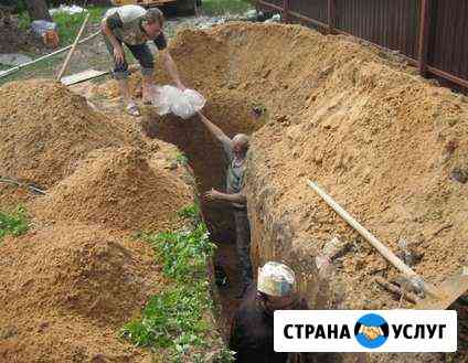 Разнорабочие, земельные работы, бетонирование Краснодар