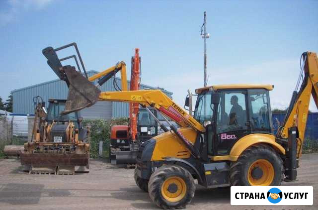 Услуги спецтехники Экскаватора погрузчик, самосвал Новороссийск - изображение 1