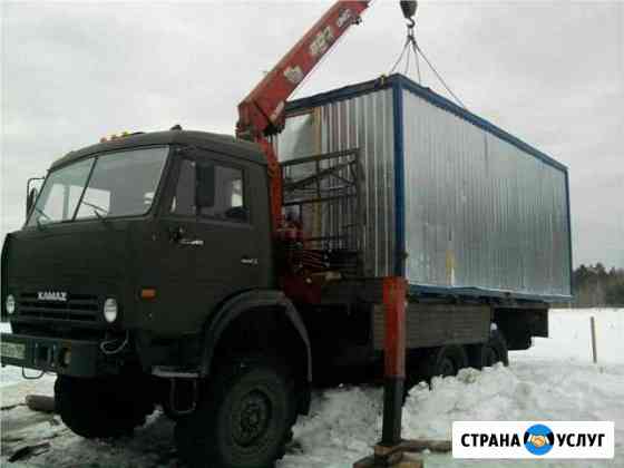 Кран Борт Вездеход, полный привод на базе камаз Пермь
