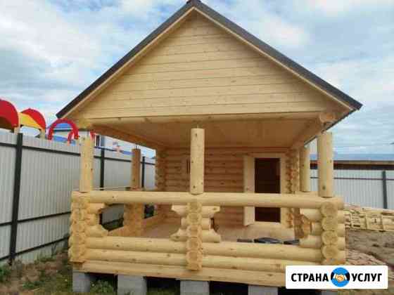 Срубы домов и бань из бревна Красногорск