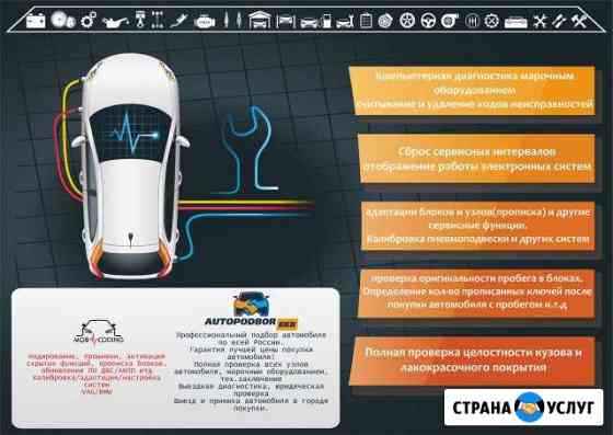 Автоподбор.Выездная автодиагностика.осаго/каско Екатеринбург