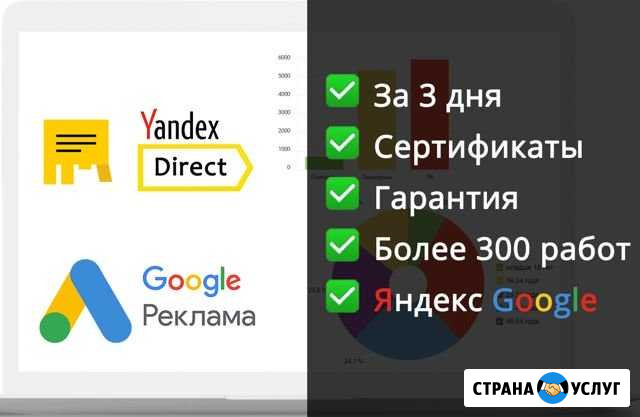 Качественная настройка Яндекс.Директ Google Ads Сочи - изображение 1