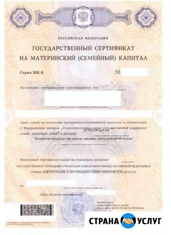 Покупка с использованием материнского капитала Нижний Тагил - изображение 1