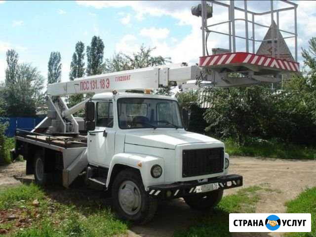 Аренда/услуги автовышки/Автовышка 14,18,22метра Нижний Новгород - изображение 1