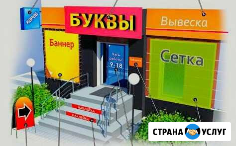 Печать баннеров, Наружная реклама. Монтаж/демонтаж Можга - изображение 1