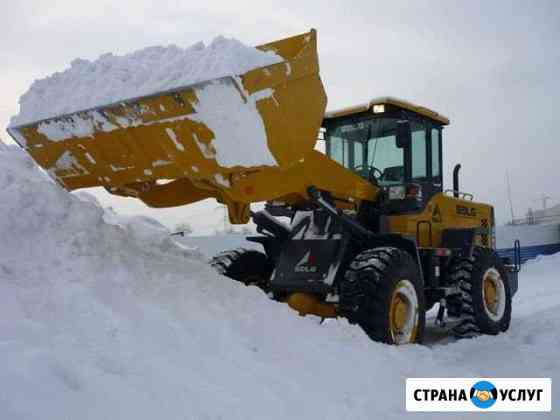 Услуги погрузчика самосвалов вывоз снега мусора Оренбург