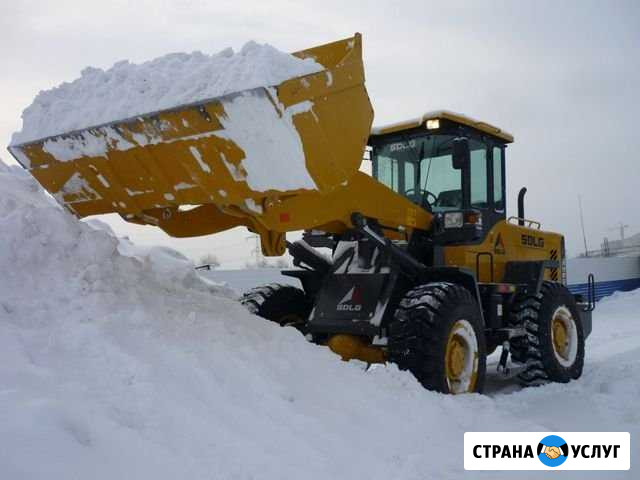 Услуги погрузчика самосвалов вывоз снега мусора Оренбург - изображение 1