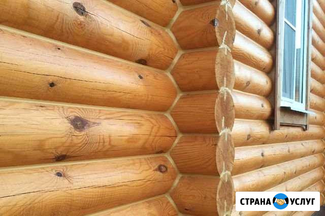 Герметизация деревянного дома, сруба. (Теплый шов) Пермь - изображение 1