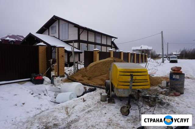 Полусухая стяжка пола до минус 20. Ступино Ступино - изображение 1