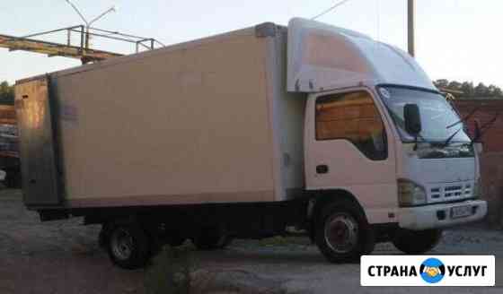 Грузоперевозки 3тонн - 5 тонн 23куба рефрижератор Новосибирск
