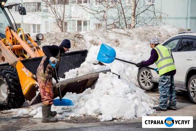 Уборка снега,Разнорабочие,грузчики,благоустройство Елабуга - изображение 1