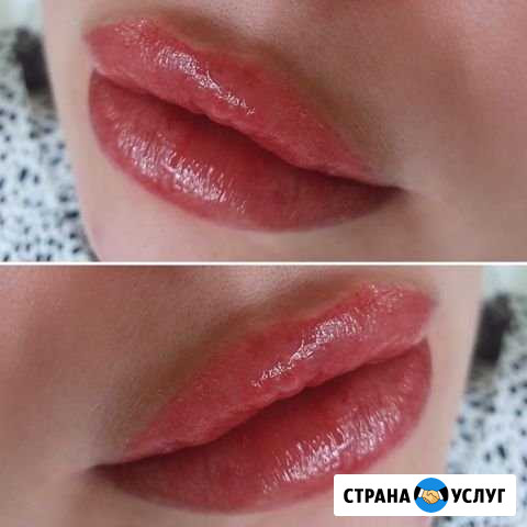 Перманентный макияж бровей губ век Ульяновск - изображение 1