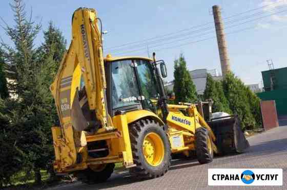 Экскаватор погрузчик, гидромолот, виброплита Лениногорск