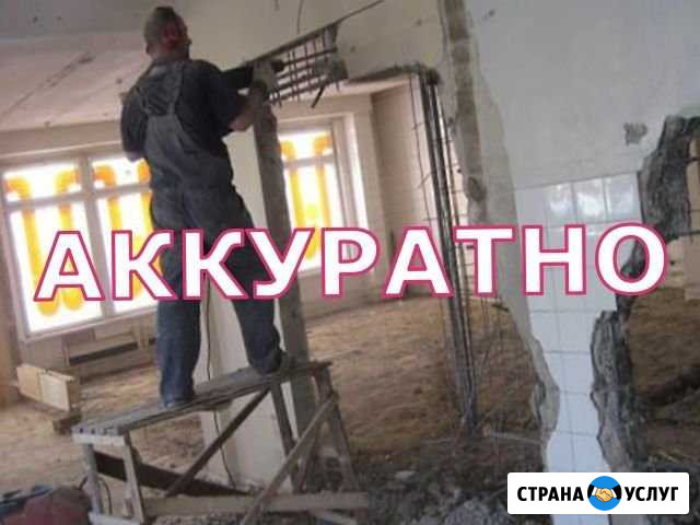 Демонтаж бетона Профессиональный подход Анапа - изображение 1