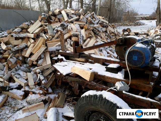 Дрова колотые и в чурках. (перегной) Челябинск - изображение 1
