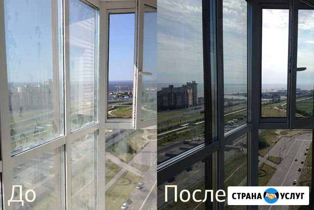 Безопасная мойка окон на любом этаже Ставрополь - изображение 1