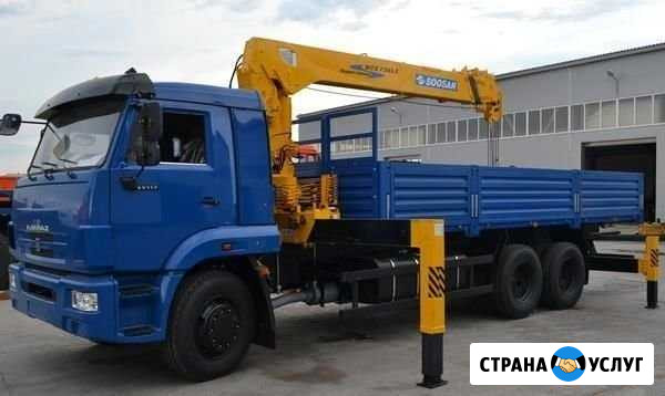 Услуги крана-манипулятор 7т и автовышки 18м Курск - изображение 1