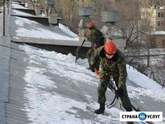 Уборка снега с крыш Кемерово