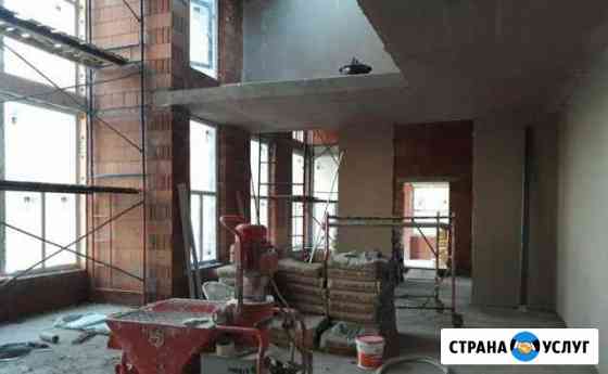 Строительство, ремонт, полы, штукатутка Омск