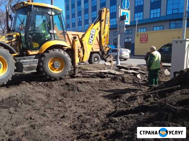 Аренда экскаватора погрузчика Санкт-Петербург - изображение 1