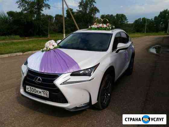 Аренда автомобиля Lexus на свадьбу Салават