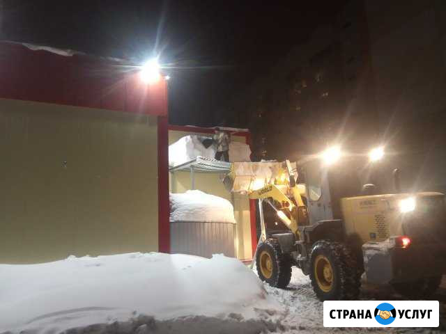 Уборка и вывоз снега.Аренда погрузчика Томск - изображение 1