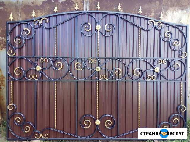Заборы с элементами ковки Бавлы - изображение 1